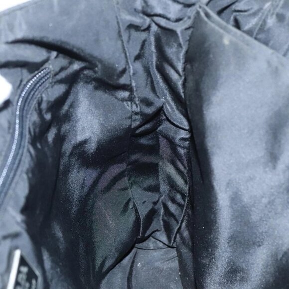 PRADA Hand Bag Nylon Black Auth yk15127 - Picture 13 of 16